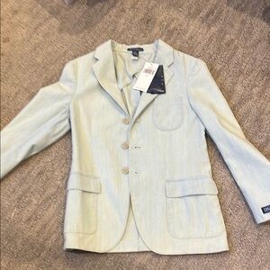 POLO by Ralph Lauren chambray boys blazer